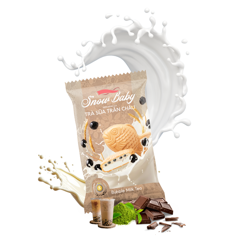 Bánh cá Trà sữa Trân châu